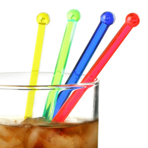 Mini Roundhead Cocktail Stirrers (Pack of 72)