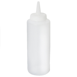 Genware Squeeze Bottle Clear 24oz / 71cl (Case of 12)