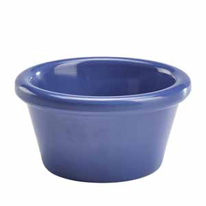 Blue Melamine Ramekin Dip Pot 2oz (Pack of 12)