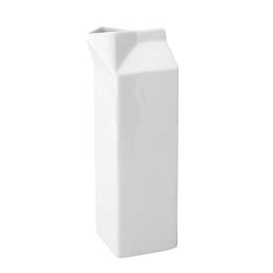 Ceramic Milk Carton 35oz / 1ltr (Single)