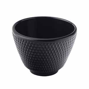Mandarin Cast Iron Teacups Black 2.5oz / 70ml (Case of 12)