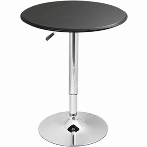 Black Faux Leather Table